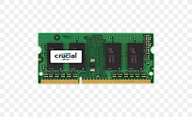 Laptop SO-DIMM DDR3 SDRAM DDR3L SDRAM, PNG, 500x500px, Laptop, Cas Latency, Circuit Component, Computer Component, Computer Data Storage Download Free