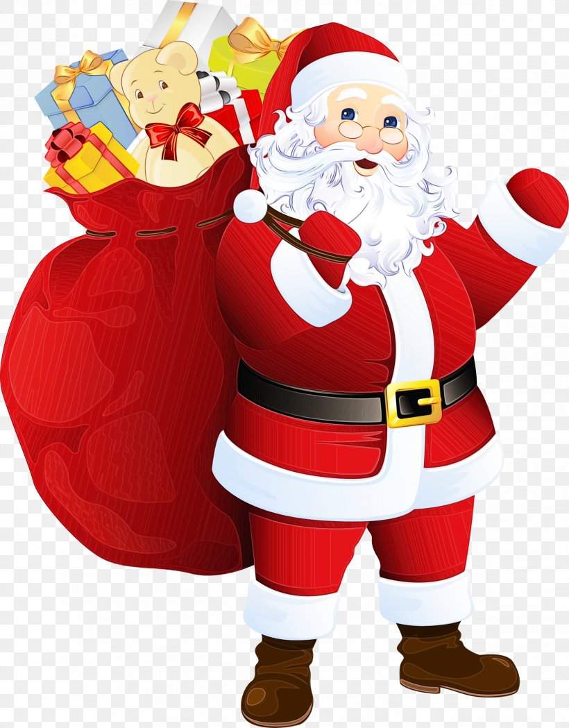 Santa Claus Cartoon, PNG, 2344x2999px, Santa Claus, Cartoon, Christmas, Christmas Day, Gift Download Free
