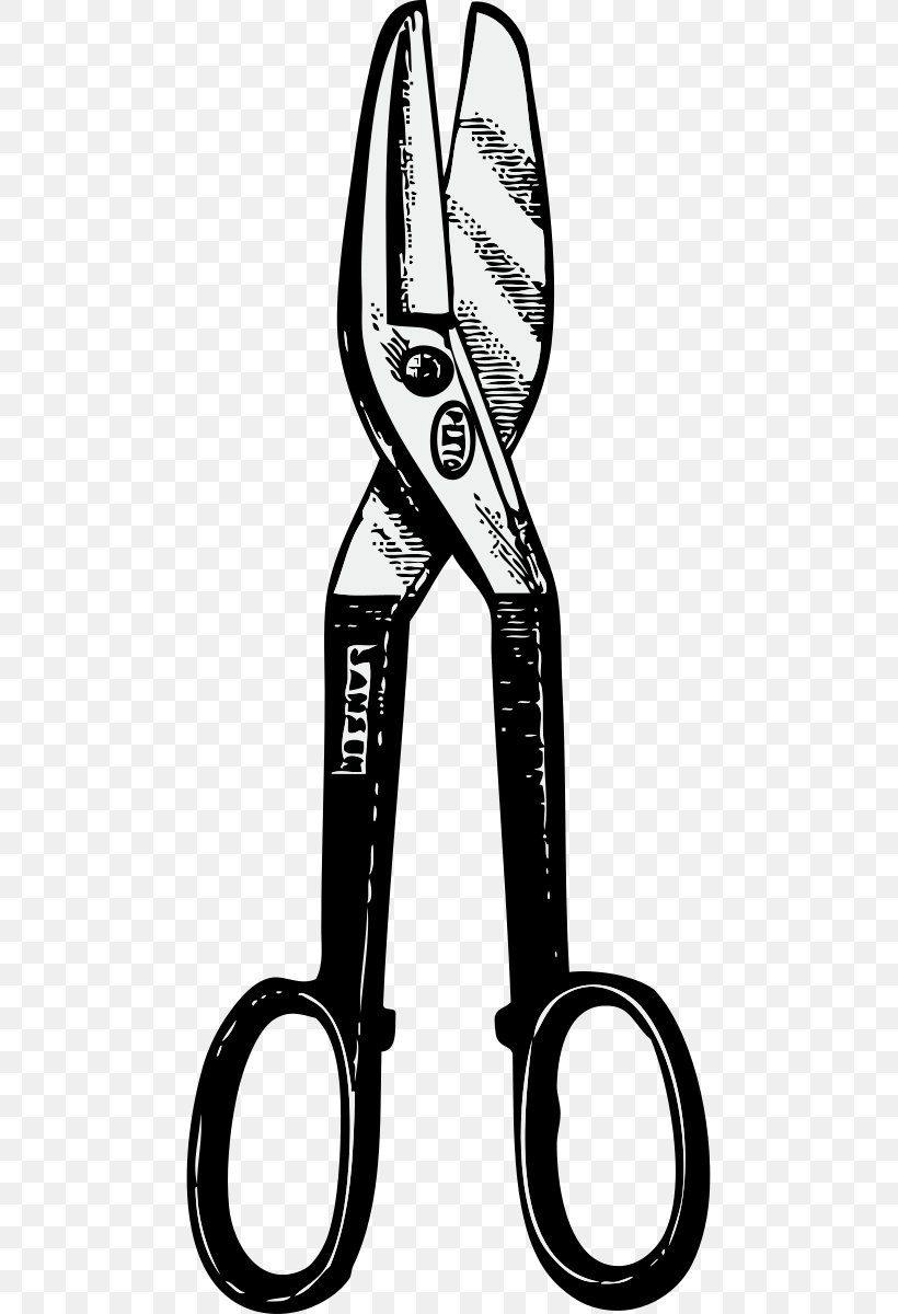 Snips Clip Art, PNG, 479x1200px, Snips, Belay Device, Black And White, Cutting, Cutting Hair Download Free