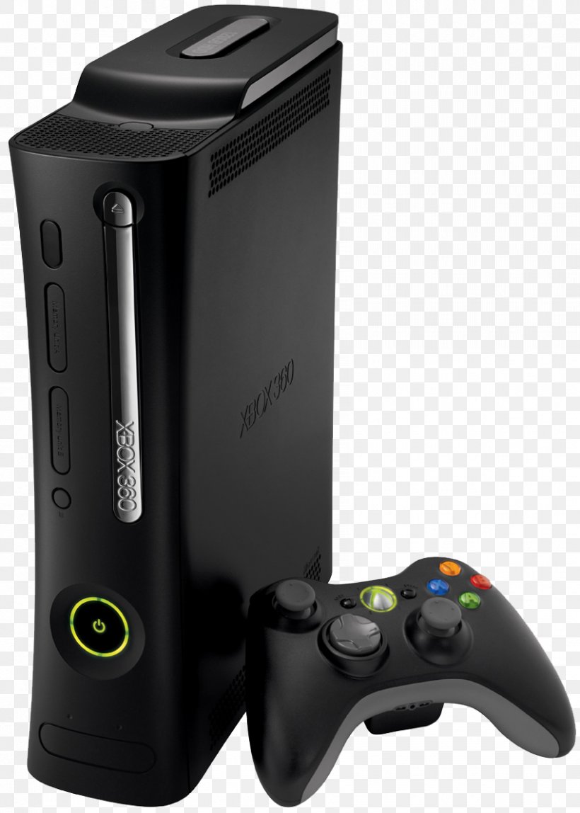 Xbox 360 Black Video Game Consoles, PNG, 850x1190px, Xbox 360, All Xbox Accessory, Black, Electronic Device, Gadget Download Free