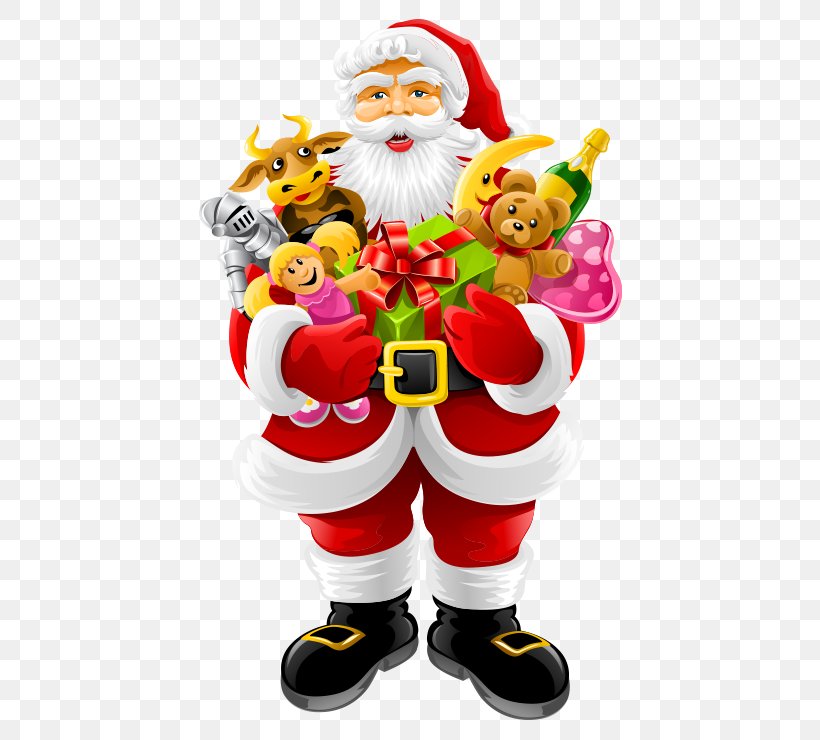 Santa Claus Ded Moroz Christmas Day Clip Art, PNG, 454x740px, Santa Claus, Christmas, Christmas Day, Christmas Decoration, Christmas Giftbringer Download Free