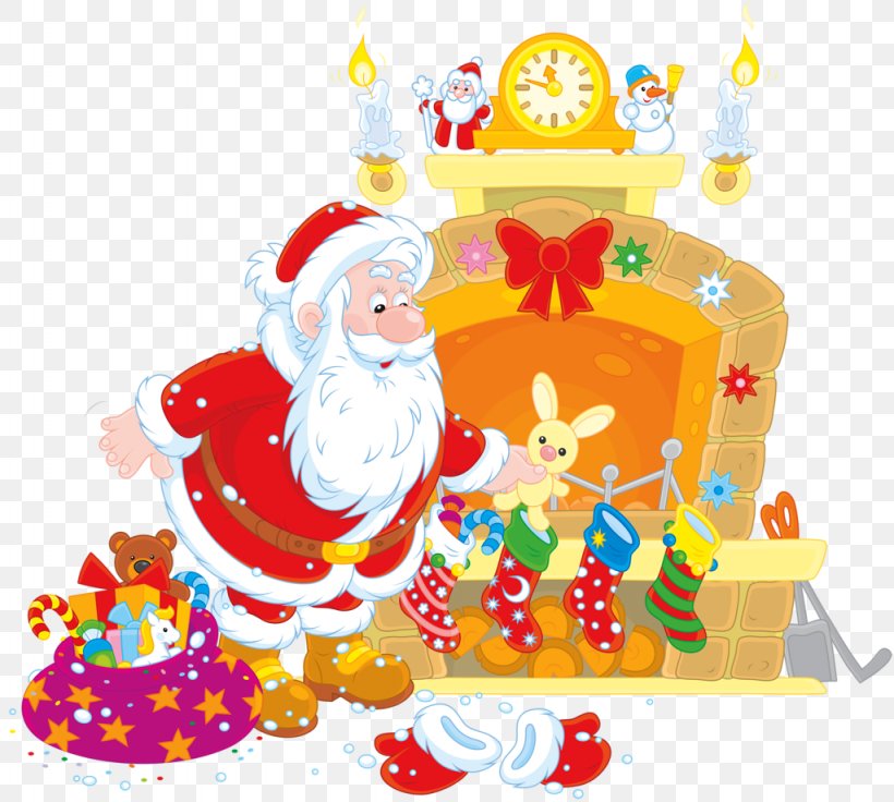 A Visit From St. Nicholas Santa Claus Christmas Clip Art, PNG, 1024x920px, Visit From St Nicholas, Art, Christmas, Christmas Decoration, Christmas Eve Download Free
