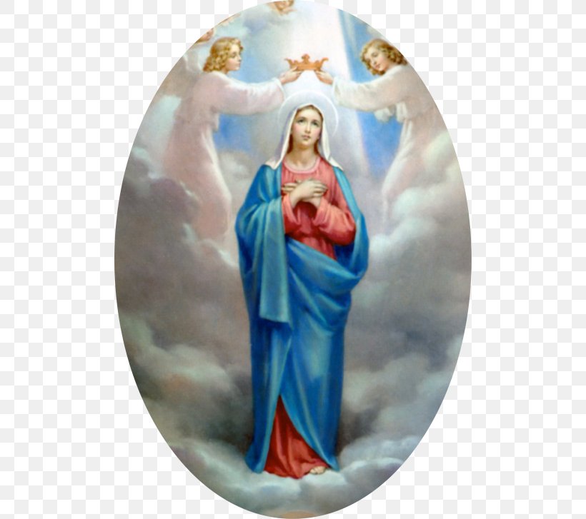 Assumption Of Mary Magnificat Prayer Holy Card Religion, PNG, 500x727px, Assumption Of Mary, Angel, Angelus, Christmas Ornament, Faith Download Free