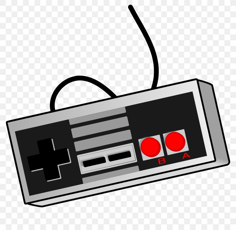 Black & White Wii Video Game Game Controllers Clip Art, PNG, 800x800px, Black White, Brand, Drawing, Electronic Device, Electronics Download Free