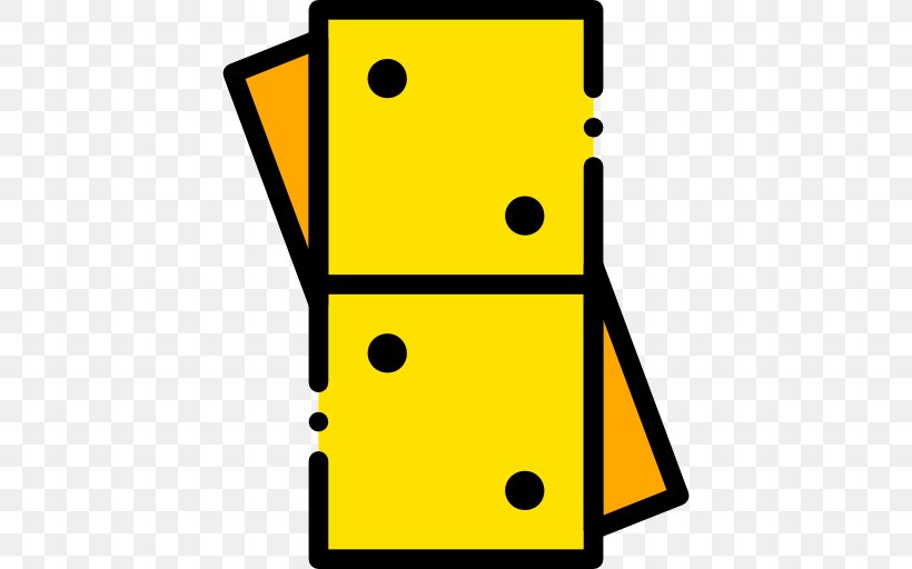 Dominoes Clip Art, PNG, 512x512px, Dominoes, Area, Game, Rectangle, Yellow Download Free