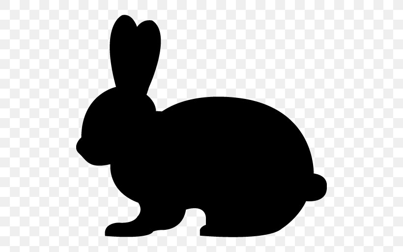 Domestic Rabbit Hare Easter Bunny Clip Art, PNG, 512x512px, Domestic Rabbit, Black, Black And White, Color, Easter Bunny Download Free