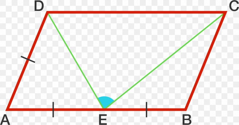 Triangle Parallelogram Line Rectangle, PNG, 1200x628px, Triangle, Area, Bisection, Degree, Diagram Download Free