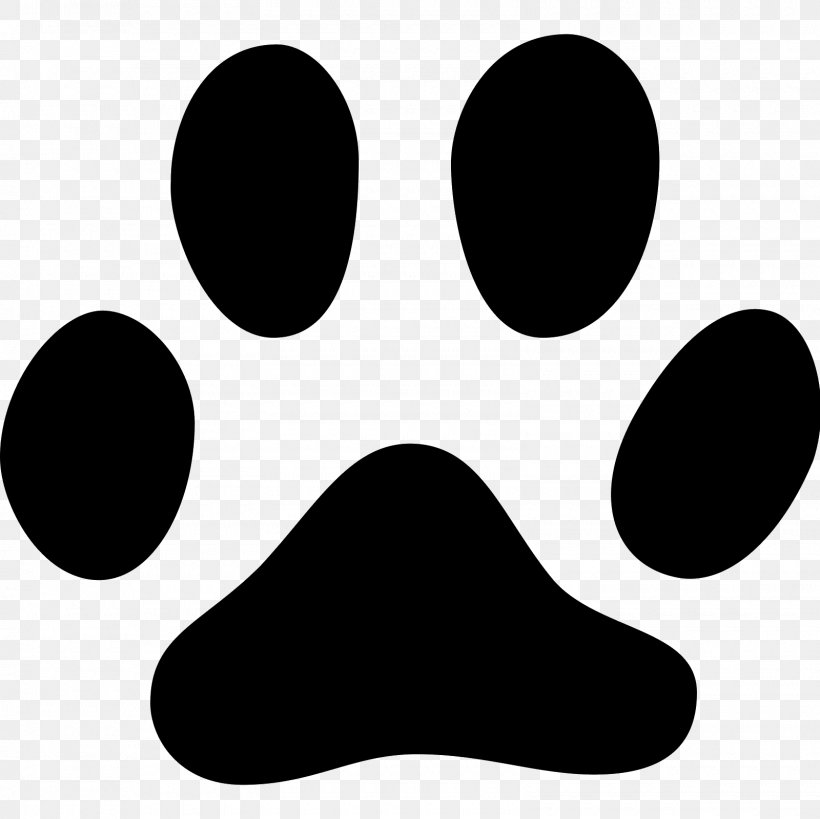 Cat Footprint Paw Animal Track Dog, PNG, 1600x1600px, Cat, Animal, Animal Track, Black, Black And White Download Free