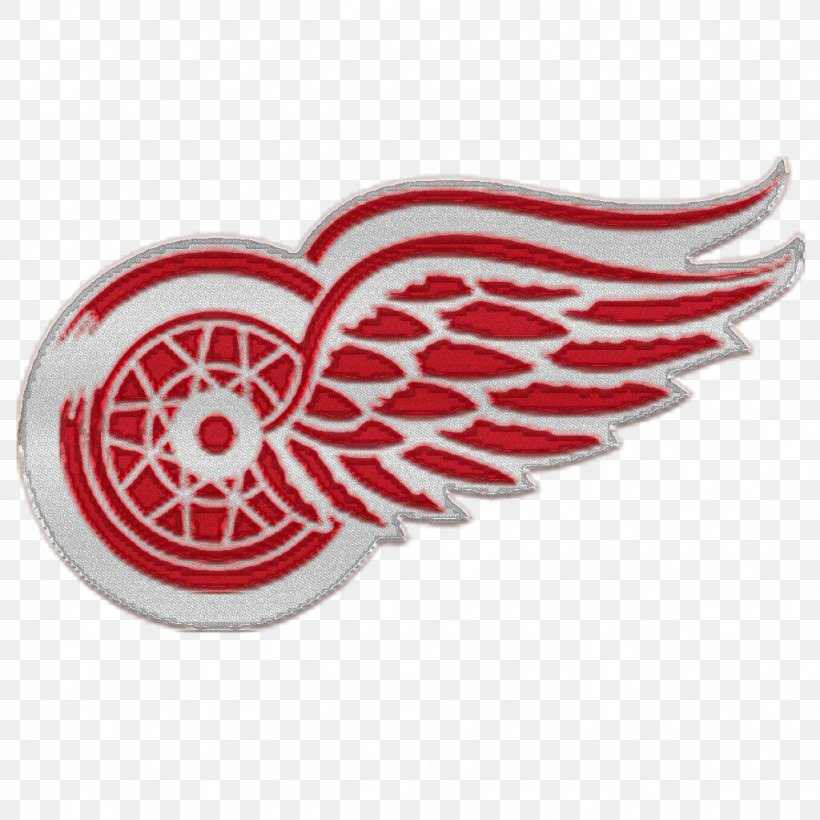 Detroit Red Wings National Hockey League Toronto Maple Leafs Iron-on Logo, PNG, 1024x1024px, Detroit Red Wings, Andreas Athanasiou, Eastern Conference, Emblem, Hockeytown Download Free