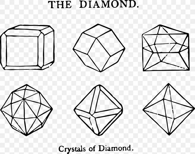 Drawing Diamond, PNG, 2080x1643px, Drawing, Area, Art Museum, Black And White, Crystal Download Free