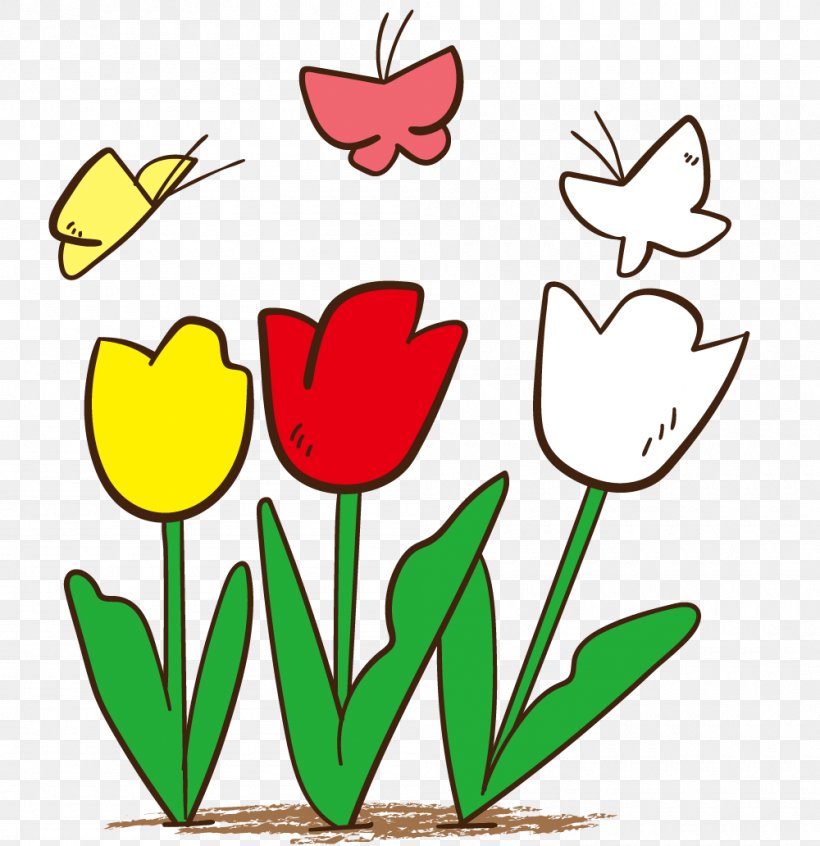 Floral Design Illustration Tulip Image, PNG, 1000x1032px, 2018, Floral Design, Art, Artwork, Black And White Download Free