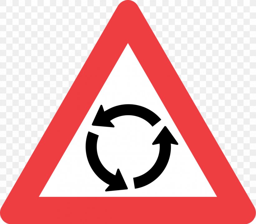 Priority Signs Roundabout Traffic Sign Warning Sign Traffic Circle, PNG, 1167x1024px, Priority Signs, Area, Brand, Logo, Mandatory Sign Download Free
