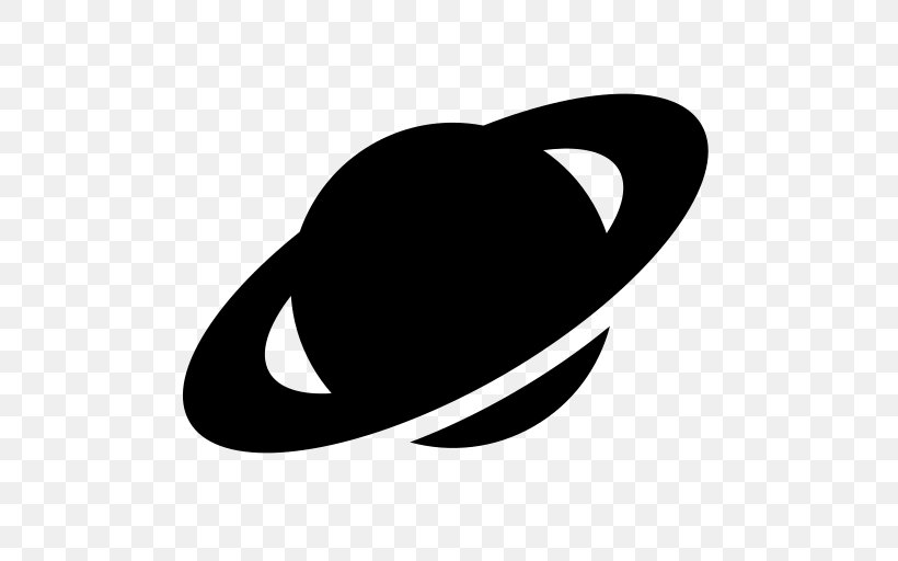 Planet Saturn Clip Art, PNG, 512x512px, Planet, Artwork, Black, Black And White, Hat Download Free