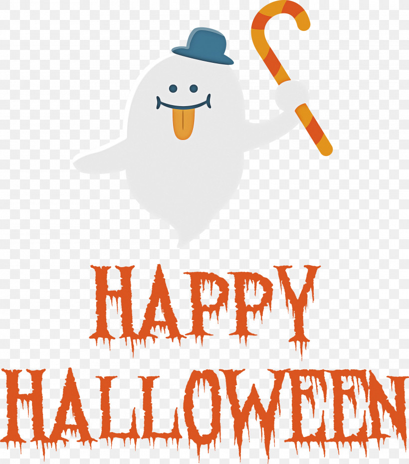 Happy Halloween, PNG, 2640x3000px, Happy Halloween, Beak, Birds, Character, Flightless Bird Download Free