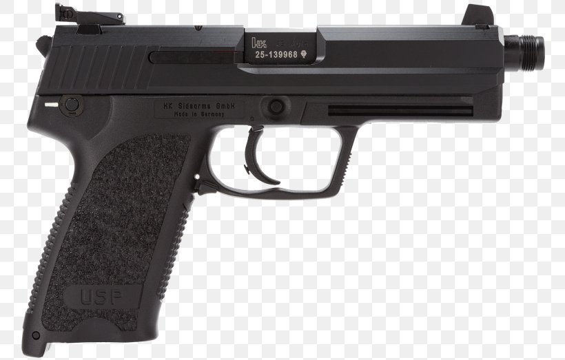 Heckler & Koch USP Compact .45 ACP 9×19mm Parabellum, PNG, 768x523px, 45 Acp, 919mm Parabellum, Heckler Koch Usp, Air Gun, Airsoft Download Free