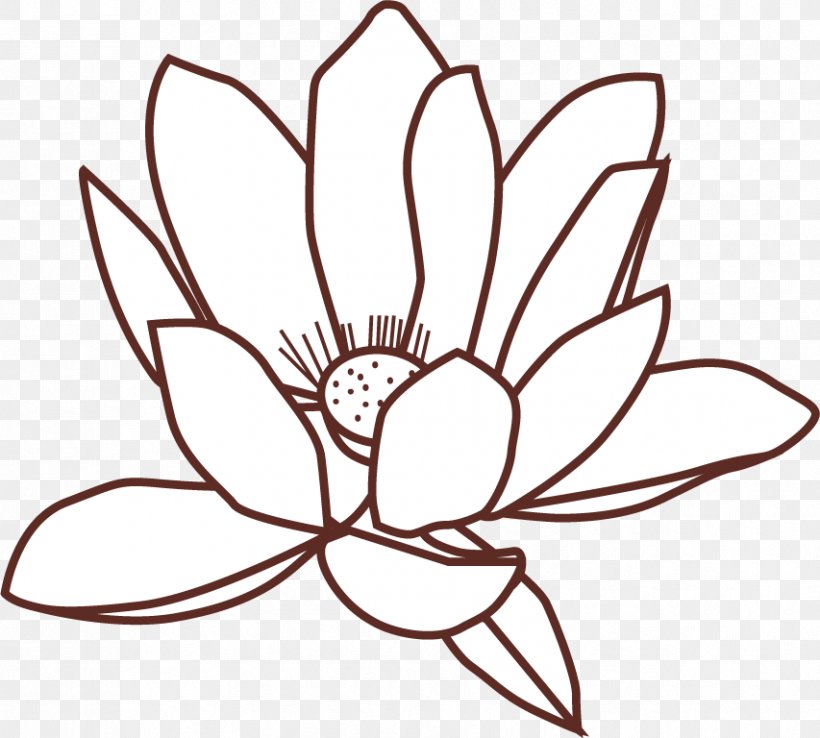 Monochrome Painting Nelumbo Nucifera Floral Design Flower, PNG, 853x768px, Monochrome Painting, Artwork, Black And White, Cut Flowers, Flora Download Free