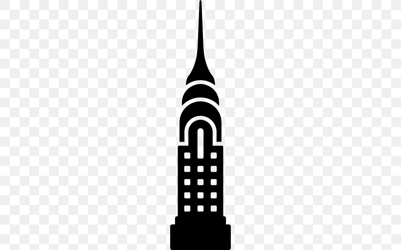 New York City Building, PNG, 512x512px, New York City, Architecture, Black And White, Building, Logo Download Free