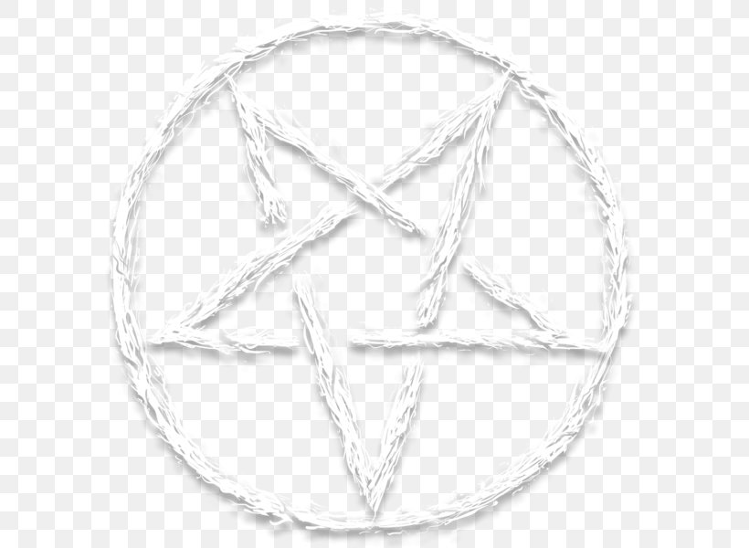 Pentagram Sigil Of Baphomet Pentacle, PNG, 600x600px, Pentagram, Baphomet, Black And White, Charmed, Drawing Download Free