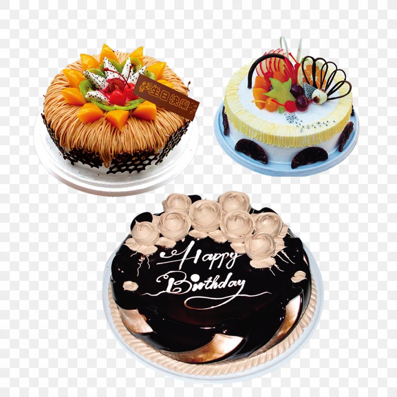 Birthday Cake Zongzi Wedding Cake Shortcake, PNG, 1000x1000px, Birthday Cake, Baked Goods, Birthday, Cake, Chocolate Cake Download Free