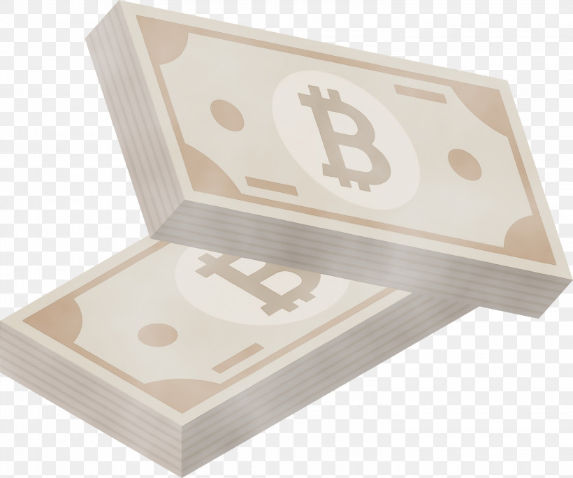 Box, PNG, 3000x2504px, Bitcoin, Box, Paint, Virtual Currency, Watercolor Download Free
