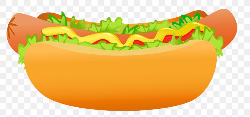 Hot Dog Hamburger Sausage Clip Art, PNG, 1213x570px, Hot Dog, Beef, Diet Food, Fast Food, Food Download Free