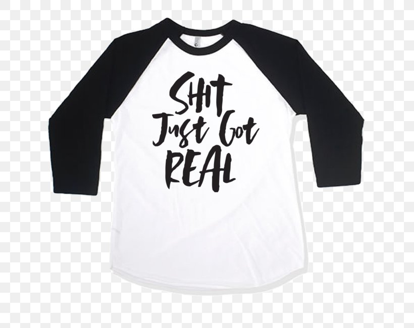 T-shirt Raglan Sleeve Clothing, PNG, 650x650px, Tshirt, Baby Toddler Onepieces, Black, Brand, Child Download Free