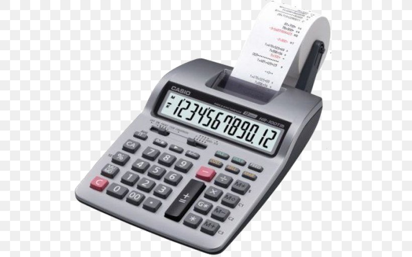 Casio HR-100TM Calculator Printing Office Depot, PNG, 640x512px, Casio Hr100tm, Calculator, Casio, Casio Calculator, Color Printing Download Free