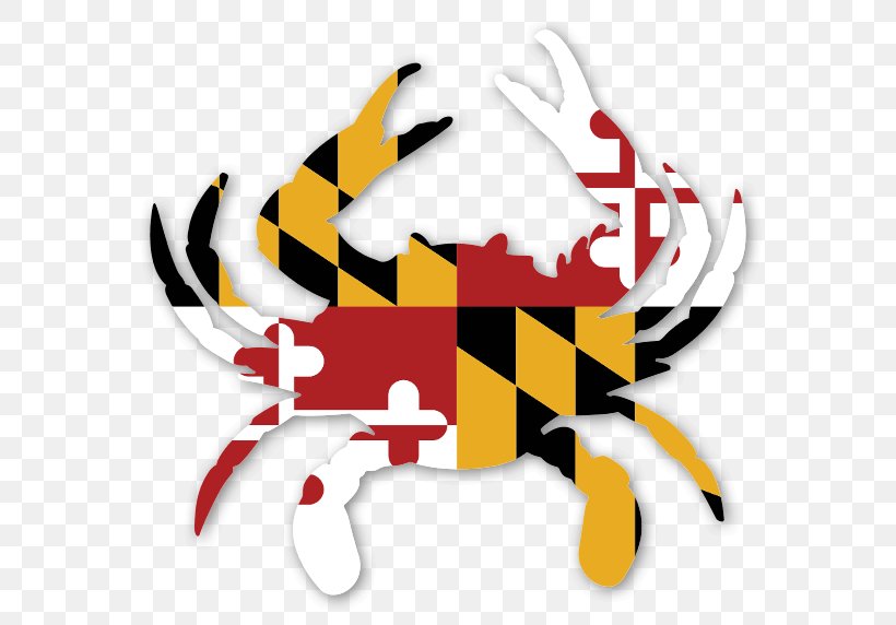 Flag Of Maryland State Flag Flag Of The United States, PNG, 600x572px, Maryland, Baron Baltimore, Beak, Brand, Decal Download Free