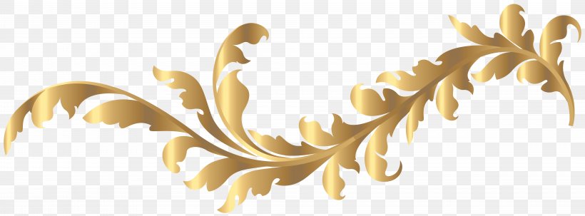 Gold Clip Art Image Chemical Element, PNG, 8000x2965px, Gold, Art, Art Museum, Chemical Element, Floral Design Download Free