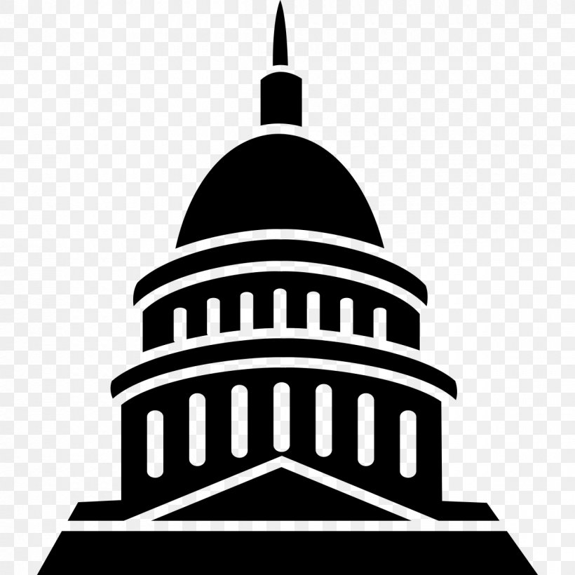 United States Capitol White House Building United States Congress United States Senate, PNG, 1200x1200px, United States Capitol, Black And White, Brand, Building, Business Download Free
