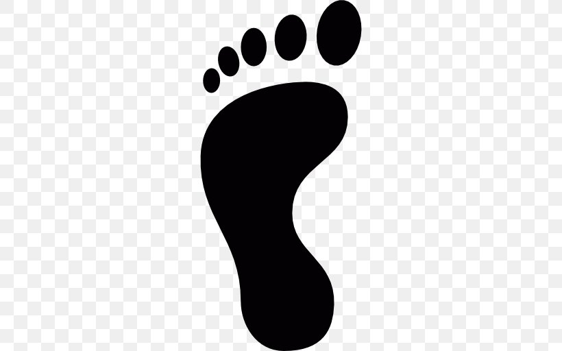 Footprint Clip Art, PNG, 512x512px, Footprint, Black And White, Foot, Hand, Logo Download Free