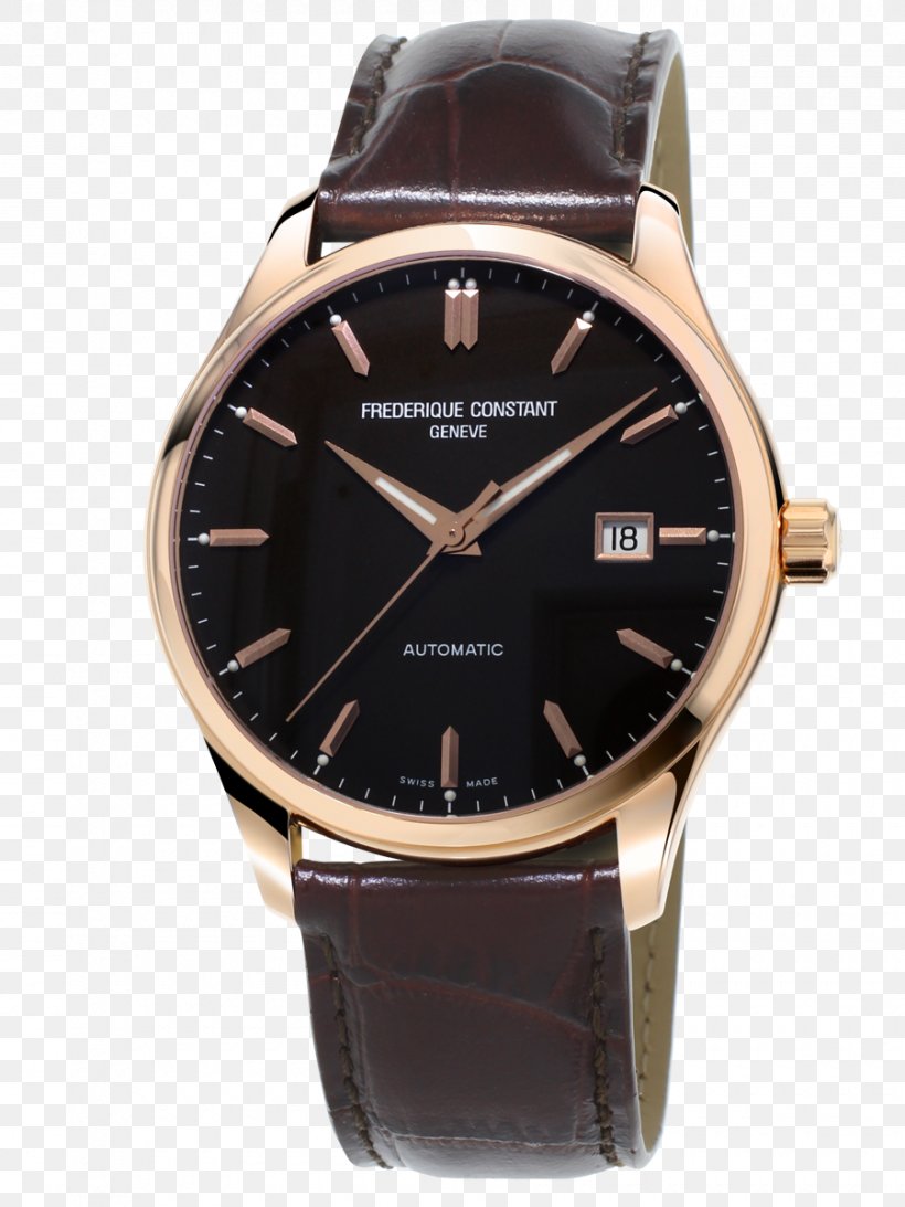 Frédérique Constant Frederique Constant Men's Classics Auto Moonphase Automatic Watch Jewellery, PNG, 900x1200px, Frederique Constant, Automatic Watch, Brand, Brown, Chronograph Download Free