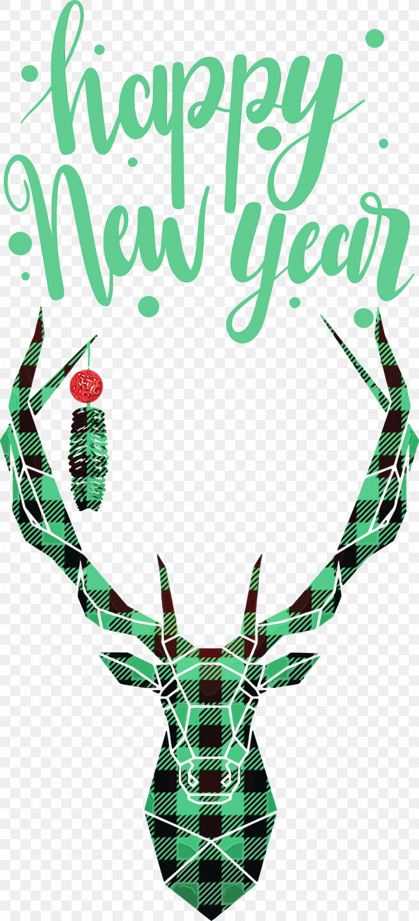 Leaf Green Font Meter Antler, PNG, 1366x3000px, 2021 Happy New Year, 2021 New Year, Antler, Biology, Green Download Free