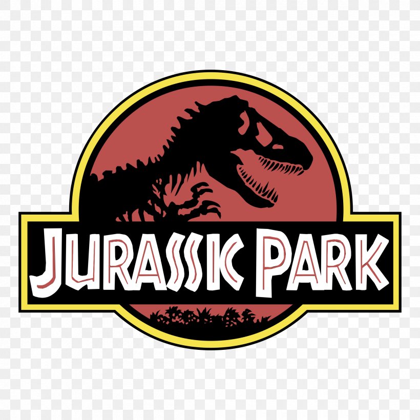 Logo Jurassic Park Dinosaur, PNG, 2400x2400px, Logo, Area, Brand, Dinosaur, Jurassic Download Free