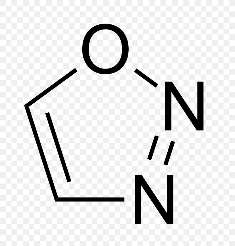 Oxadiazole Thiadiazoles Hantzsch–Widman Nomenclature, PNG, 768x858px, Oxadiazole, Area, Azole, Black, Black And White Download Free