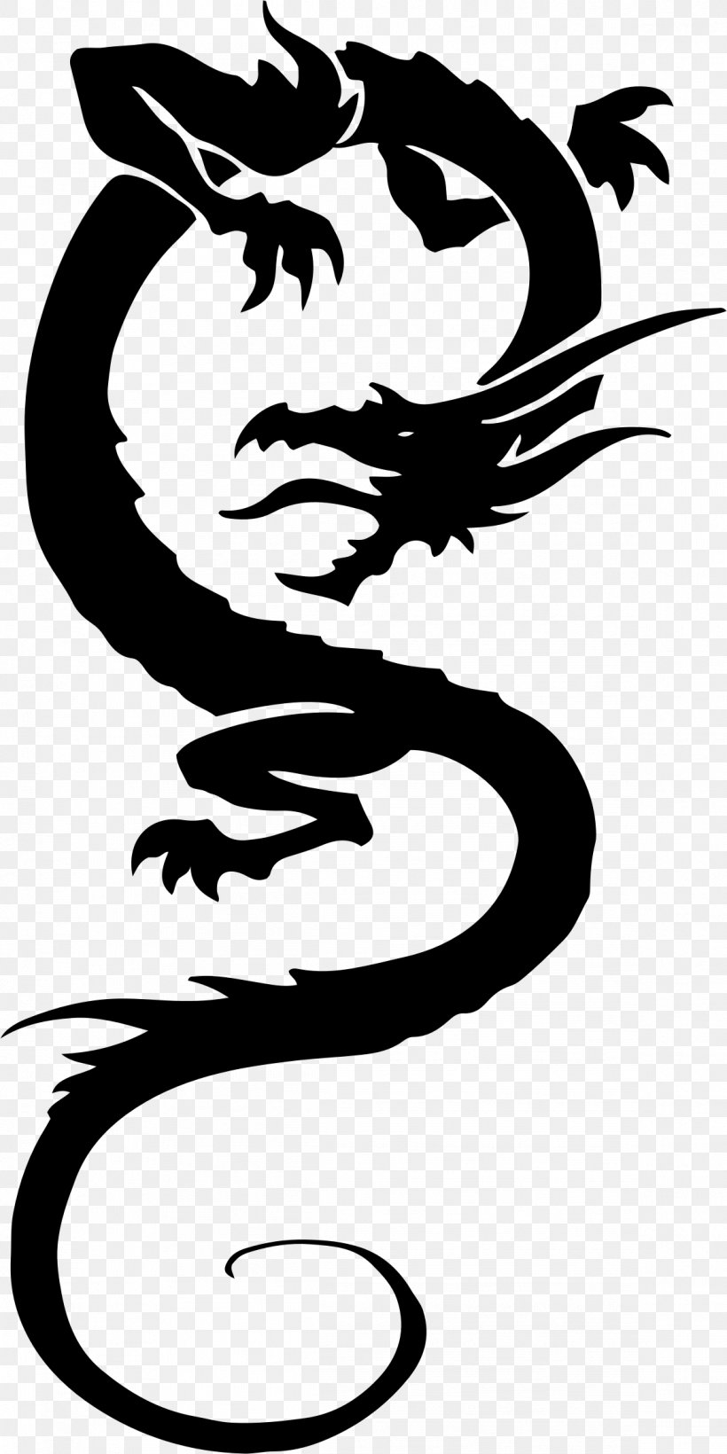 Tattoo Chinese Dragon China Japanese Dragon, PNG, 1162x2324px, Tattoo, Art, Artwork, Black, Black And White Download Free