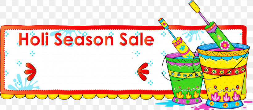 Holi Sale Holi Offer Happy Holi, PNG, 2999x1305px, Holi Sale, Happy Holi, Holi Offer, Line, Rectangle Download Free