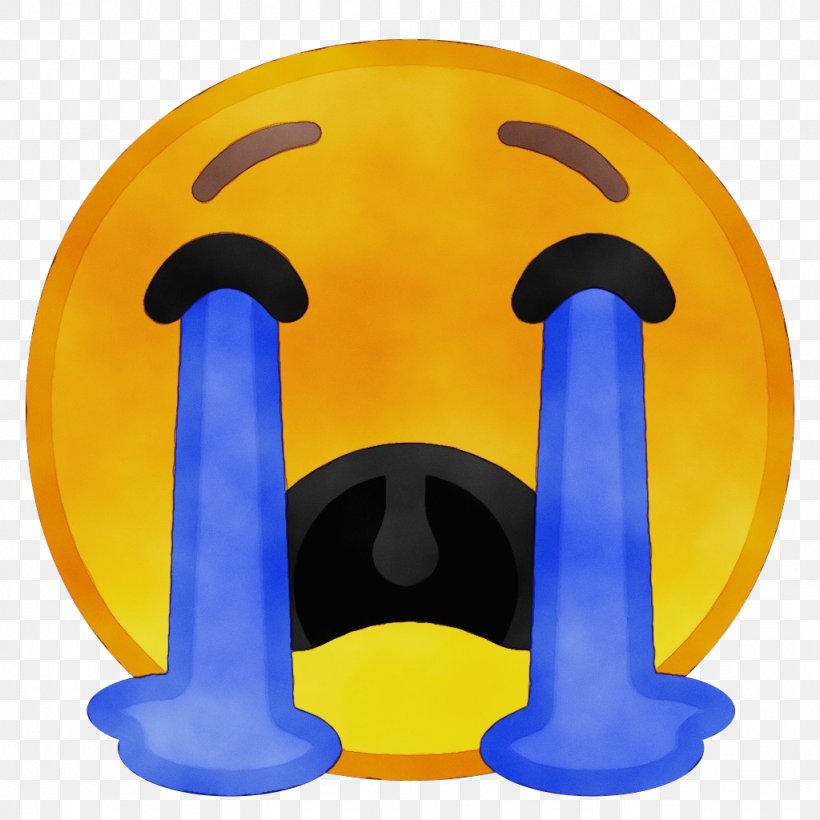 Smiley Face Background, PNG, 1024x1024px, Emoji, Android, Blob Emoji, Blue, Crying Download Free