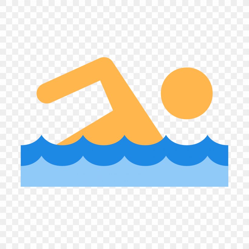Swimming Sport Clip Art, PNG, 1600x1600px, Swimming, Brand, Logo, Orange, Sky Download Free