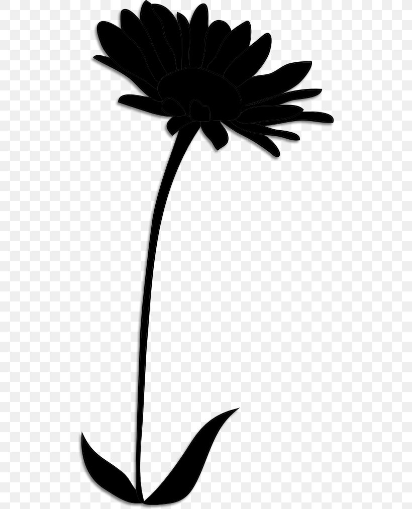 Clip Art Leaf Plant Stem Silhouette Line, PNG, 510x1013px, Leaf, Black M, Blackandwhite, Botany, Flower Download Free