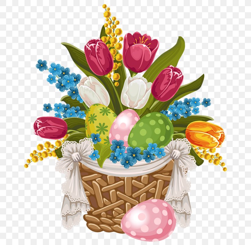 Flower Photo Frame, PNG, 690x800px, Picture Frames, Basket, Bouquet, Cut Flowers, Easter Download Free