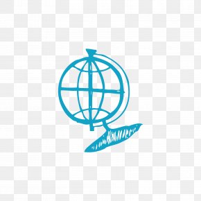Blue Globe - Globe Drawing Icon PNG