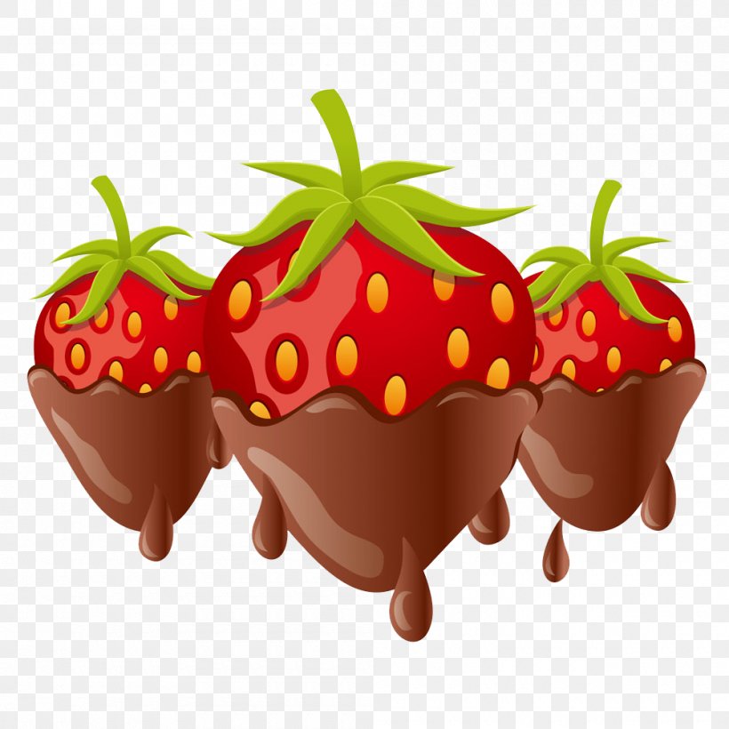 Ice Cream White Chocolate Chocolate-covered Fruit Clip Art, PNG, 1000x1000px, Ice Cream, Chocolatecovered Fruit, Flowerpot, Food, Fruit Download Free