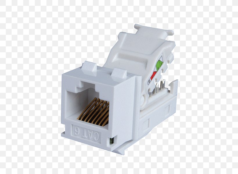 Electrical Connector Category 6 Cable Keystone Module Twisted Pair 8P8C, PNG, 600x600px, Electrical Connector, Category 5 Cable, Category 6 Cable, Electrical Termination, Electrical Wires Cable Download Free
