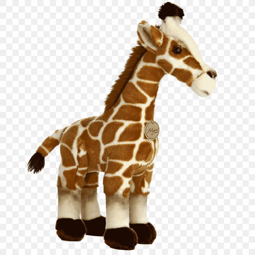 Giraffe Stuffed Animals & Cuddly Toys Aurora World, Inc. Plush, PNG, 1024x1024px, Watercolor, Cartoon, Flower, Frame, Heart Download Free