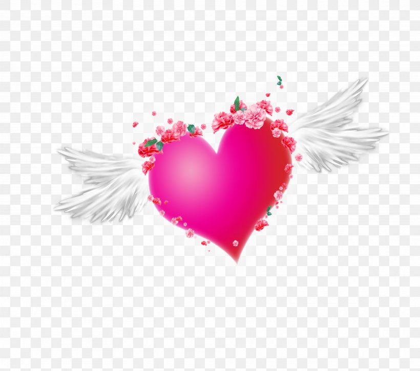 Heart Desktop Wallpaper, PNG, 3742x3310px, Heart, Love, Magenta, Pink, Romance Download Free