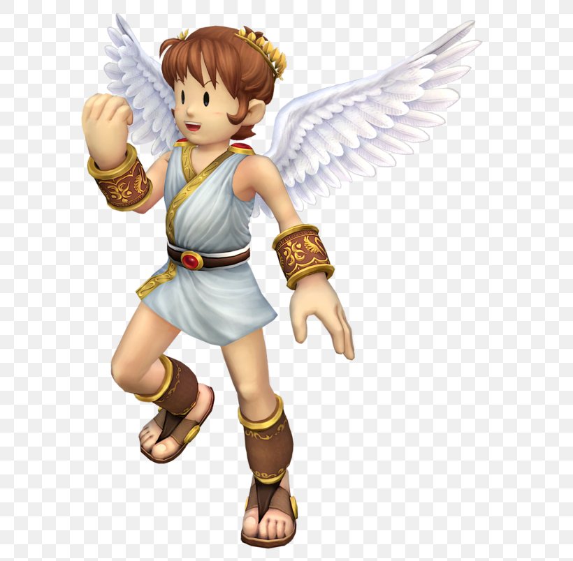 Kid Icarus: Uprising Super Smash Bros. Brawl Super Smash Bros. For Nintendo 3DS And Wii U Super Smash Bros. Melee, PNG, 760x804px, Kid Icarus, Action Figure, Angel, Costume, Fictional Character Download Free