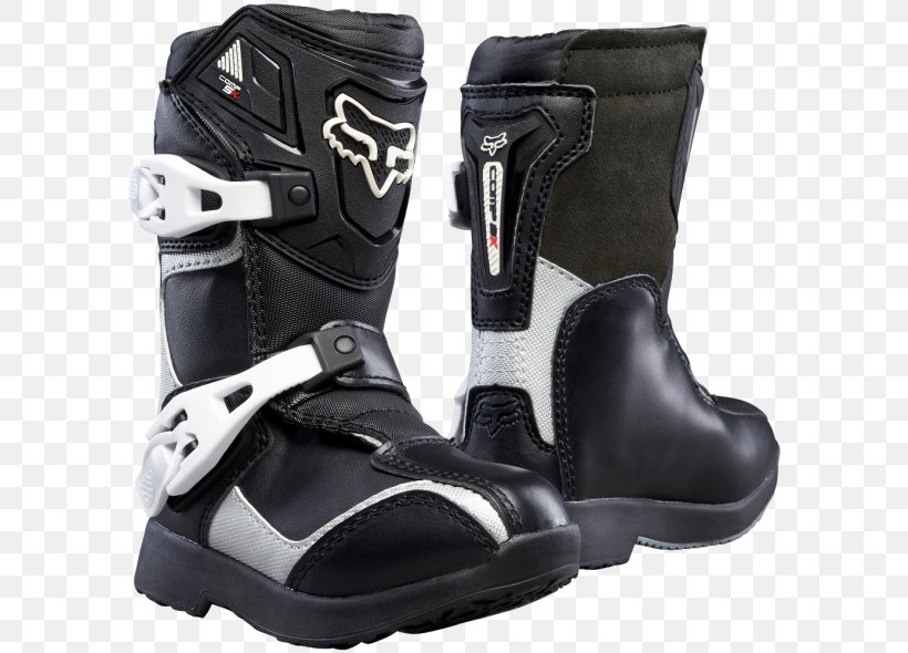 Fox Racing Motorcycle Boot Motocross, PNG, 590x590px, Fox Racing, Black, Boot, Child, Clothing Download Free
