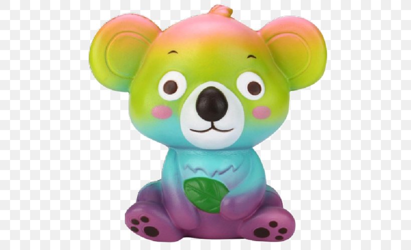 Koala Squishies Stress Ball Bear Cuteness, PNG, 500x500px, Watercolor, Cartoon, Flower, Frame, Heart Download Free