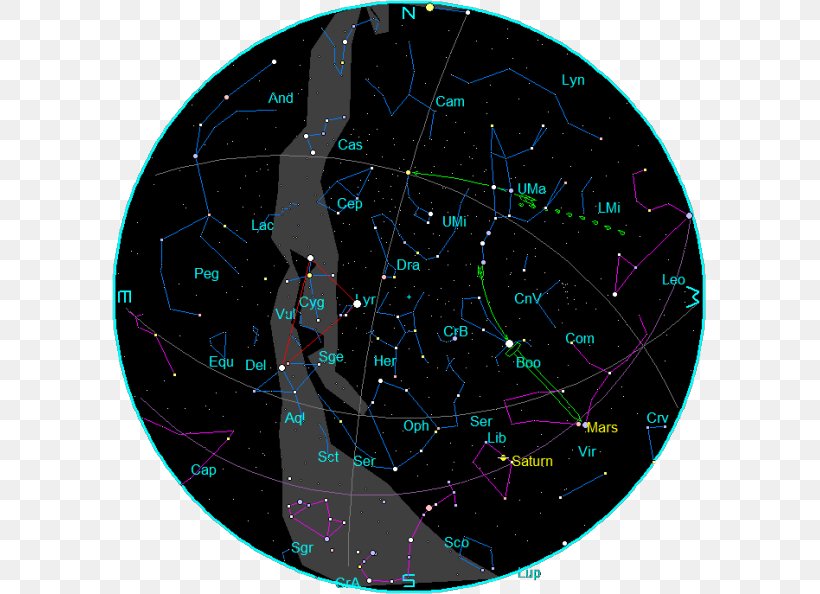 Star Chart Horoscope Sky Zodiac, PNG, 595x594px, 2018, Star ...